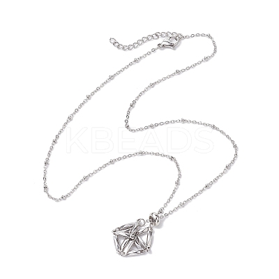 Non-Tarnish 3Pcs 3 Styles 304 Stainless Steel Necklace Makings NJEW-JN04899-01-1