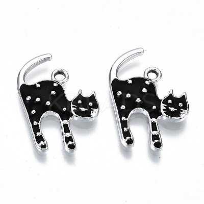 Eco-Friendly Zinc Alloy Pendants FIND-N048-45A-NR-1