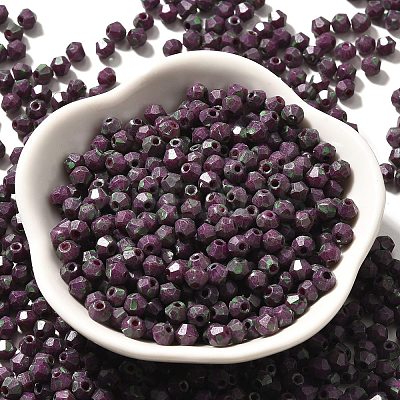 Picasso Baking Paint Glass Seed Beads SEED-A032-02A-17-1