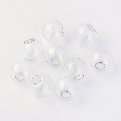 Round Mechanized One Hole Blown Glass Globe Ball Bottles X-BLOW-R001-16mm-1