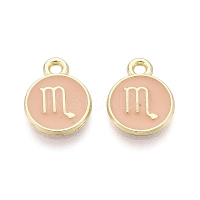 Alloy and Enamel Charms ENAM-T021-28A-1
