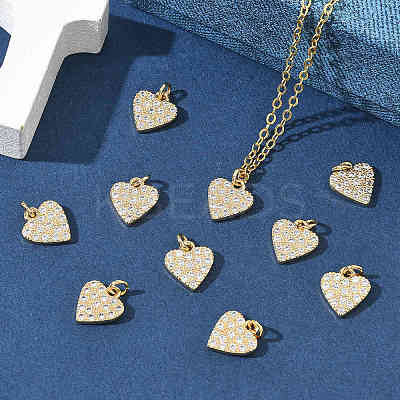 SHEGRACE Valentine's Day Brass Clear Cubic Zirconia Pendants XGRQ3K253-539G-1