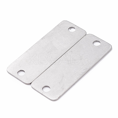 Non-Tarnish (Defective Closeout Sale: Scratch) 304 Stainless Steel Connector Charms STAS-XCP0001-62-1