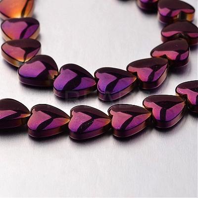 Electroplate Non-magnetic Synthetic Hematite Bead Strands G-F300-22B-04-1