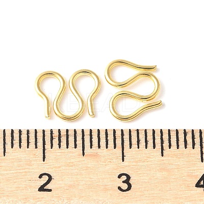 304 Stainless Steel S-Hook Clasps STAS-Z124-04C-G-1