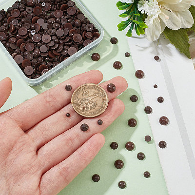 5 Style Craft Resin Doll Eyes Cabochons DOLL-PH0001-22-1