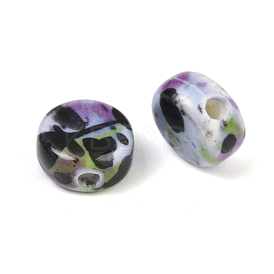 Handmade Porcelain Beads X-PORC-S496-D03-10mm-1
