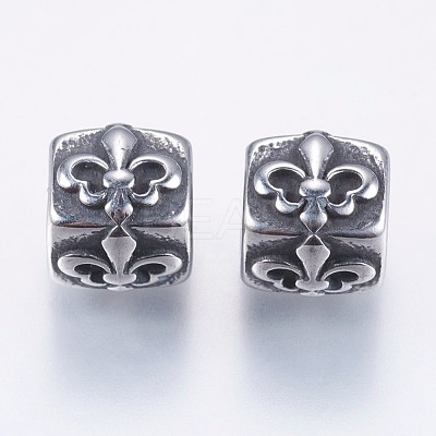 304 Stainless Steel Beads STAS-F195-019AS-1