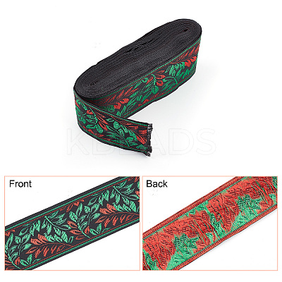 Ethnic Style Polyester Ribbon OCOR-GF0002-04D-1