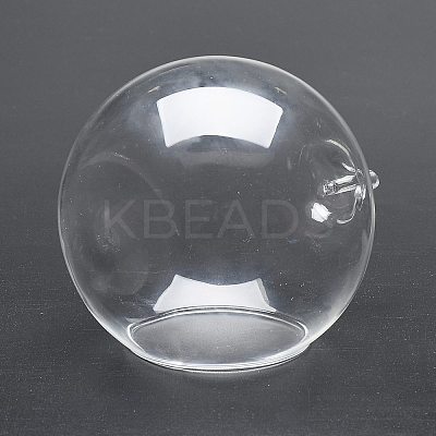 Transparent Wall Hanging Glass Ball Planter Terrarium Container Vase DIY-L047-01-1
