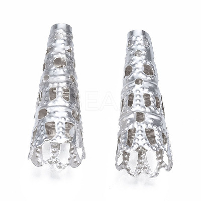 Iron Filigree Bead Cones E057Y-S-1
