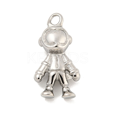 Non-Tarnish 304 Stainless Steel Pendants STAS-P356-33P-1