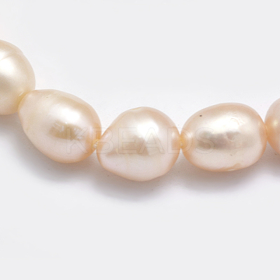Natural Cultured Freshwater Pearl Beads Strands PEAR-F007-85A-01A-X-1