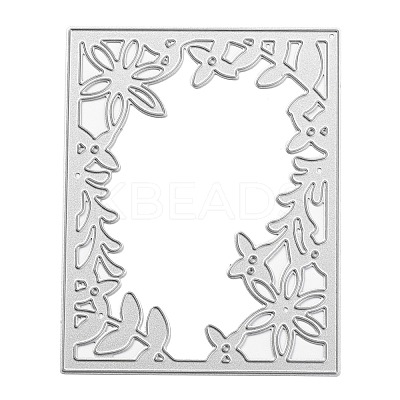 Frame Carbon Steel Cutting Dies Stencils X-DIY-WH0170-170-1