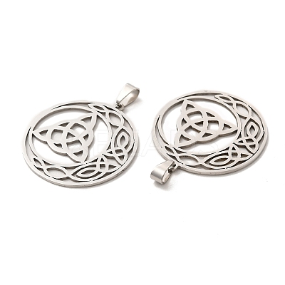 Non-Tarnish 201 Stainless Steel Pendants STAS-K251-008-1
