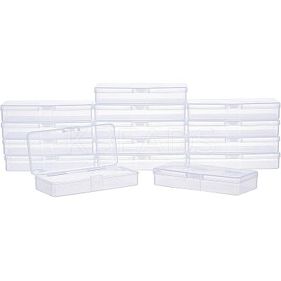 Transparent Plastic Bead Containers CON-WH0074-59-1