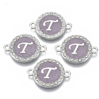 Alloy Enamel Links Connectors ENAM-TAC0003-01S-01T-1