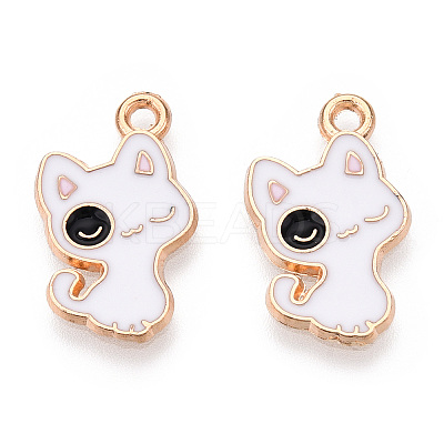 Alloy Enamel Pendants ENAM-CJC0018-01E-1