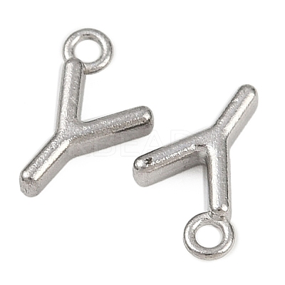 304 Stainless Steel Charms STAS-G356-08P-Y-1