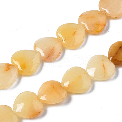 Natural Yellow Aventurine Beads Strands G-N0326-67-1