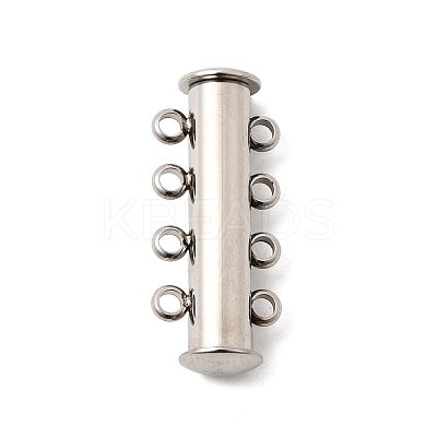 304 Stainless Steel Slide Lock Clasps STAS-F350-05C-P-1