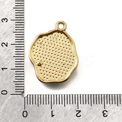 Alloy Enamel Pendants ENAM-K076-11D-G-1