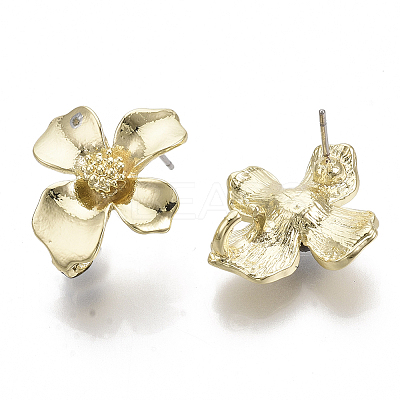Alloy Stud Earring Findings X-PALLOY-N150-55-1