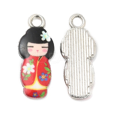 Alloy Enamel Pendants FIND-C037-17P-04-1