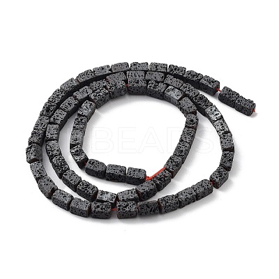Natural Lava Rock Beads Strands G-H303-C06-1