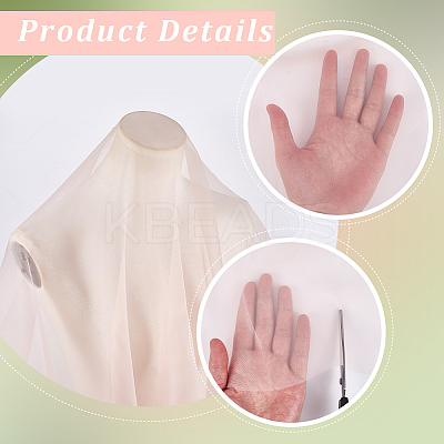 Organza Fabric DIY-WH20050-60A-1