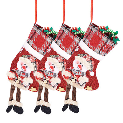 Christmas Theme Non-woven Fabrics Bags ABAG-TAC0005-03A-1