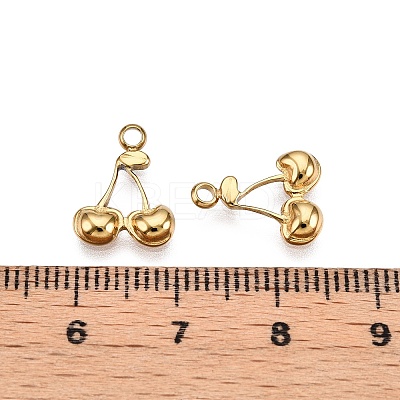 Ion Plating(IP) 304 Stainless Steel Charms STAS-A070-26G-1