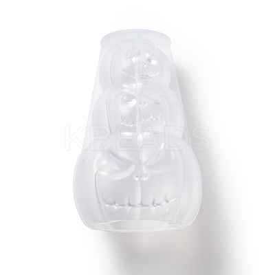 DIY Halloween 3 Pumpkin Jack-O'-Lantern Candle Silicone Molds DIY-F110-05-1