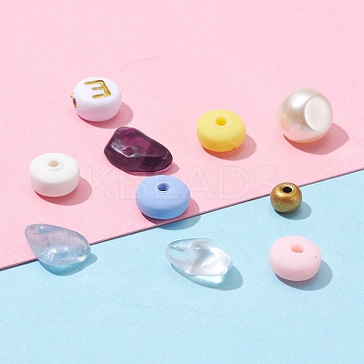 DIY Gemstone Beaded Phone Strap Making Kits DIY-FS0002-79-1
