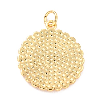 Real 18K Gold Plated Brass Pendants KK-L206-013G-1