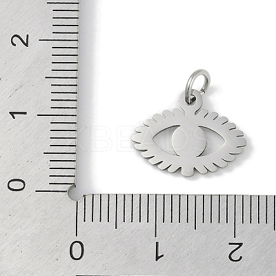 Non-Tarnish 304 Stainless Steel Charms STAS-L279-026P-1