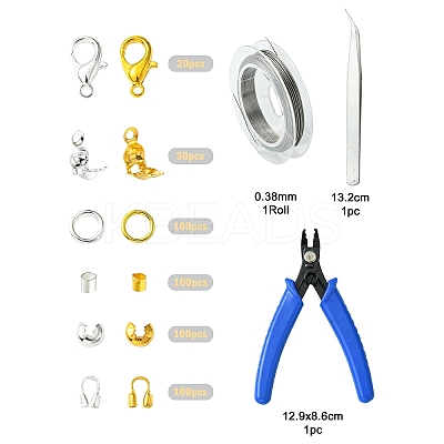 DIY Bead Jewelry Making Kit DIY-YW0009-26-1