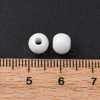 Bright Glazed Porcelain Beads PORC-D300-A25-1