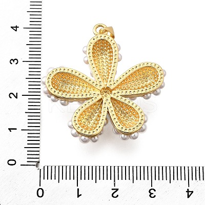 Brass Pendants X-KK-C094-04G-1