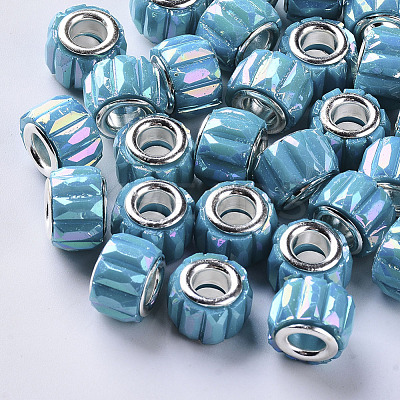 Opaque Resin European Beads RPDL-Q023-A-A-1