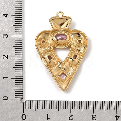 304 Stainless Steel Rhinestone Pendants SA-CBAA9A2-01G-02-1