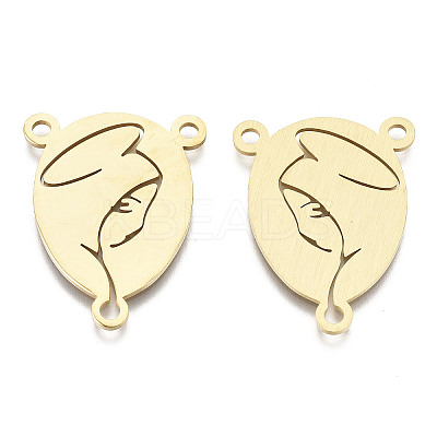 201 Stainless Steel Chandelier Component Links LS-STAS-R115-13G-1