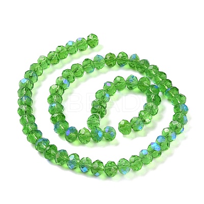 Electroplate Glass Beads Strands LS-EGLA-A034-T8mm-L08-1
