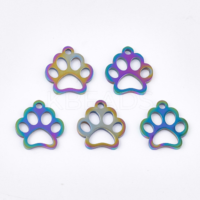 Ion Plating(IP) 201 Stainless Steel Pet Charms STAS-Q201-JN210-1