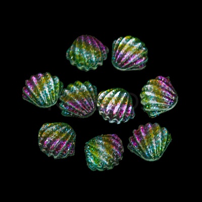 Luminous Transparent Resin Decoden Cabochons RESI-D013-16C-1