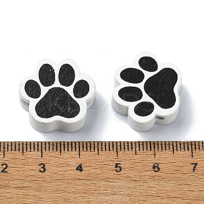 Pet Theme Wood Beads LS-WOOD-D027-04B-1