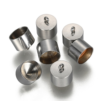 Tarnish Resistant 304 Stainless Steel Cord Ends STAS-I157-10P-1