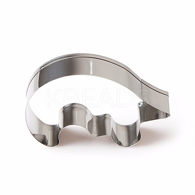 Tarnish Resistant 304 Stainless Steel Cookie Cutters DIY-E012-01-1