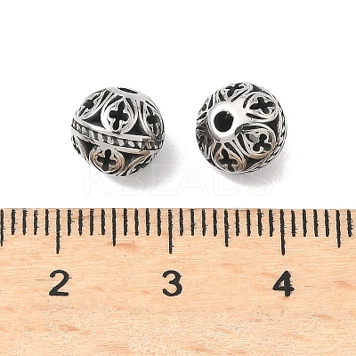Retro 316 Surgical Stainless Steel Beads STAS-L307-17AS-12-1