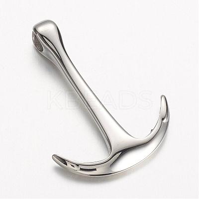 Tarnish Resistant 304 Stainless Steel Pendants STAS-D166-28P-1